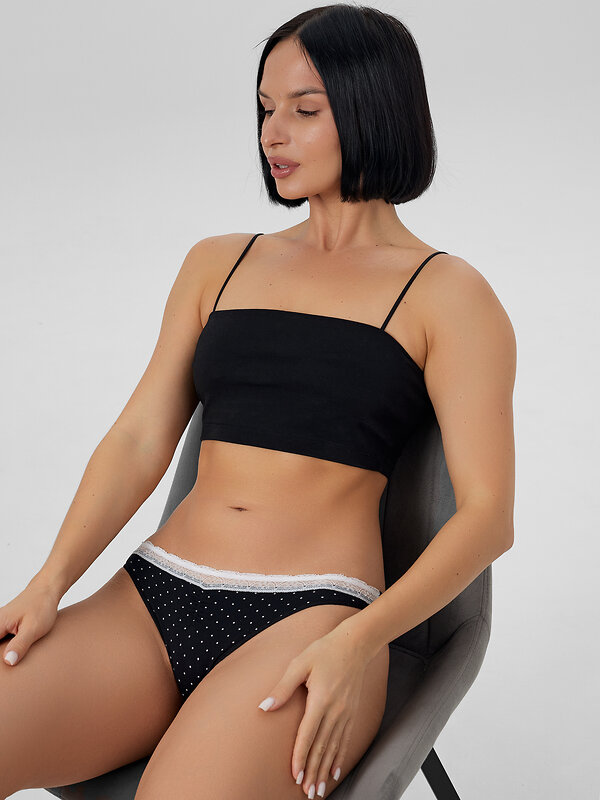 MARK FORMELLE Трусы 573999 412344 горошек на черном