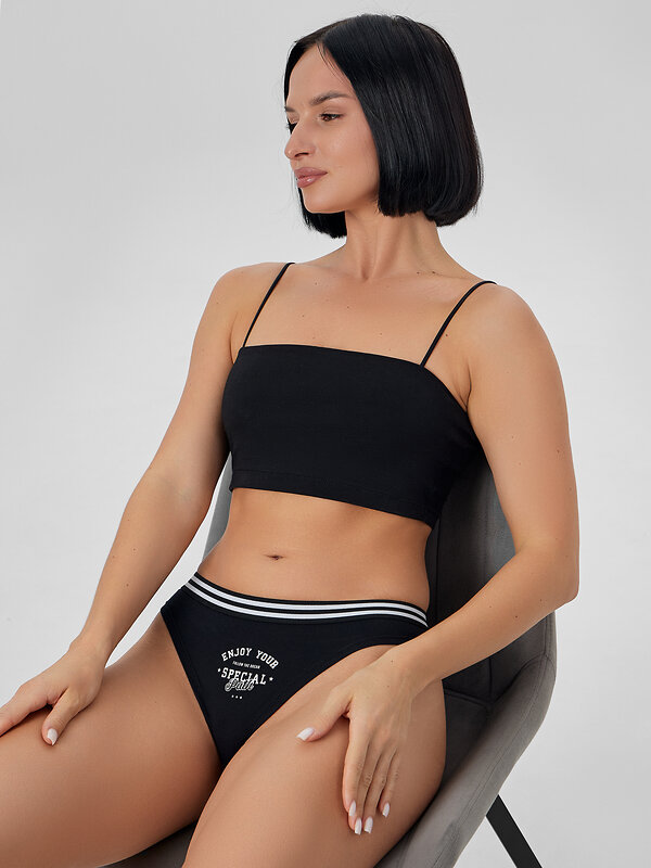 MARK FORMELLE Трусы 574016 412574-1 черный +печать