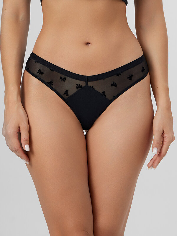 MARK FORMELLE Трусы 574025 412475-3 бантики на черном