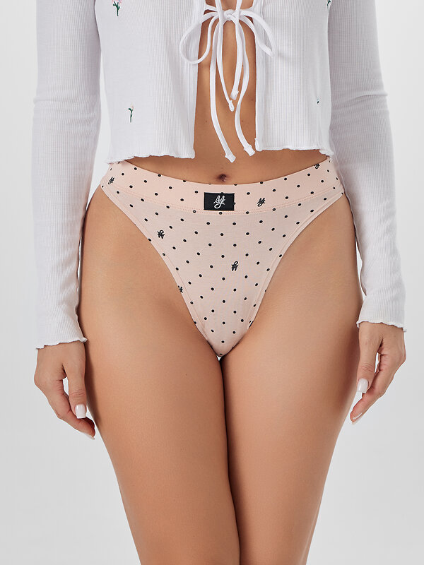 MARK FORMELLE Трусы 574032 412543-3 горошек на бежевом