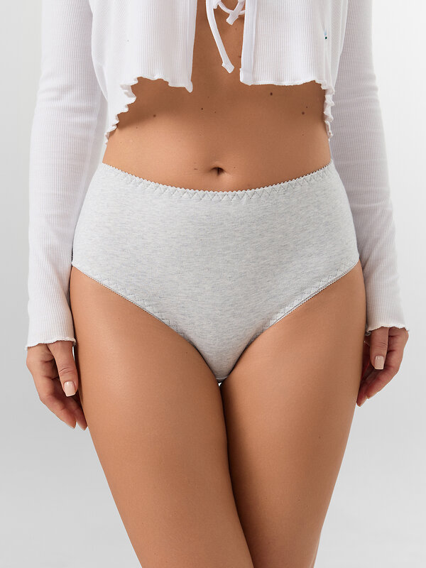 MARK FORMELLE Трусы 574046 412075-3 серый меланж+телесный +черный