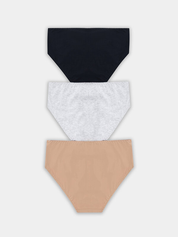 MARK FORMELLE Трусы 574046 412075-3 серый меланж+телесный +черный