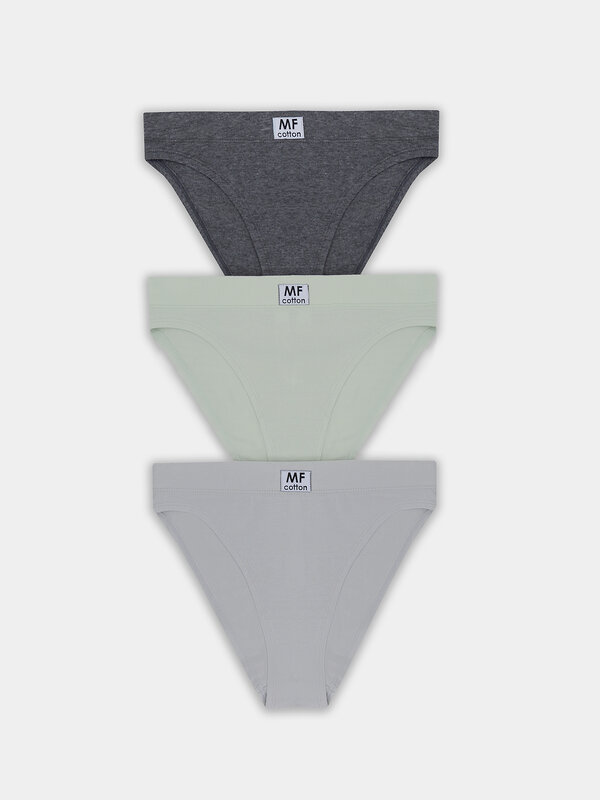 MARK FORMELLE Трусы 574064 412542-3 т.серый меланж+св.серый +мятный