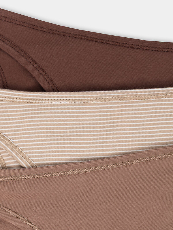 MARK FORMELLE Трусы 574076 412621-3 бежевая полоска +молочный шоколад +корица