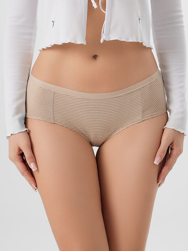 MARK FORMELLE Трусы 574085 412263-3 бежевая полоска +молочный шоколад +корица