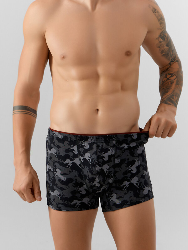 MARK FORMELLE Трусы 574106 411134 лошади на черном