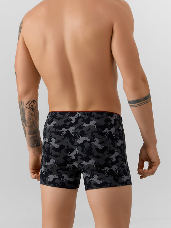 MARK FORMELLE Трусы 574106 411134 лошади на черном