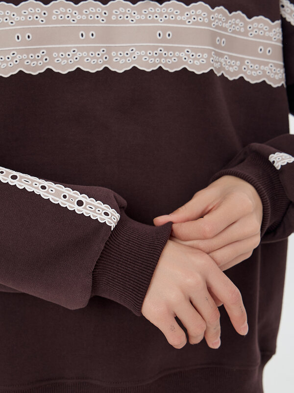 MARK FORMELLE Худи 574110 122954 коричневый +печать