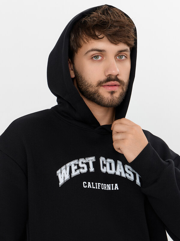 MARK FORMELLE Худи 574116 121806-1 черный +печать