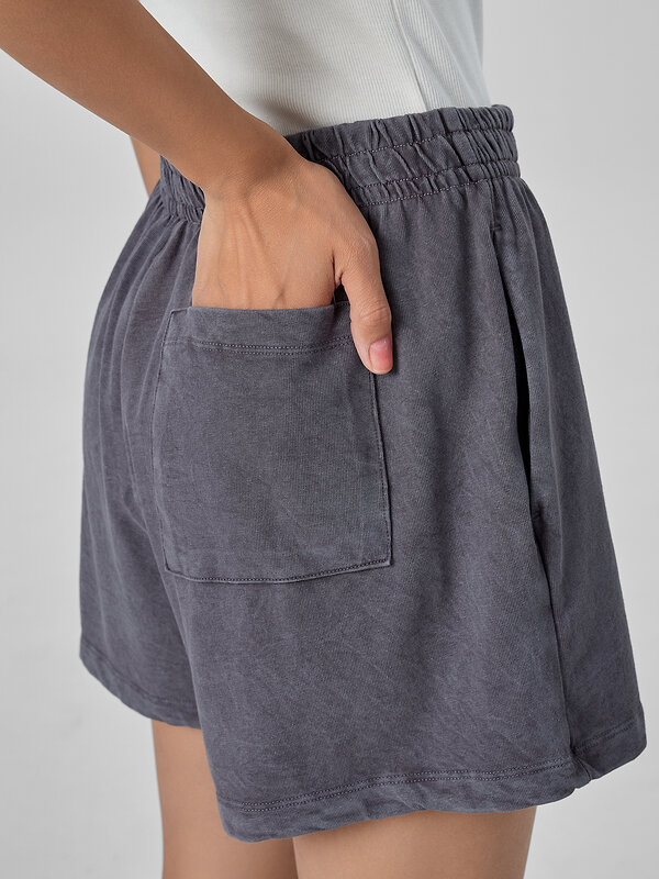 MARK FORMELLE Шорты 574133 132378 ACID WASH металлический