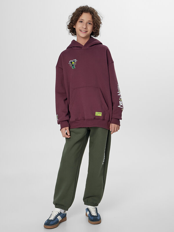 MARK FORMELLE Худи 574148 123416-1 ежевичный +печать