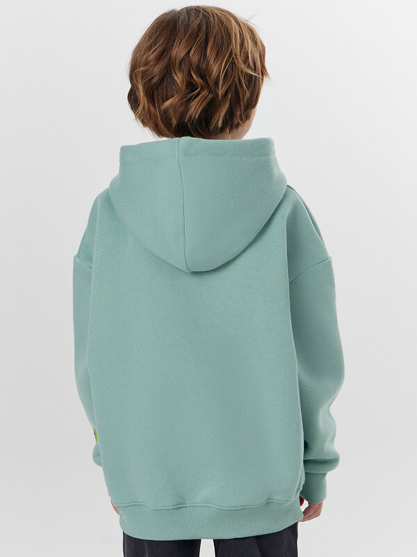 MARK FORMELLE Худи 574149 123416 шалфей +печать