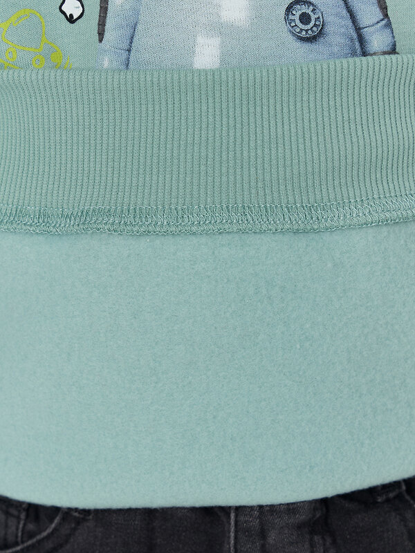 MARK FORMELLE Худи 574149 123416 шалфей +печать