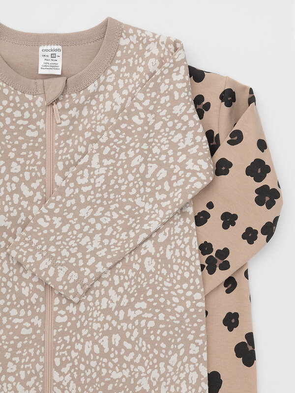 CROCKID Комбинезон 574155 К 6522-2уп бежевый