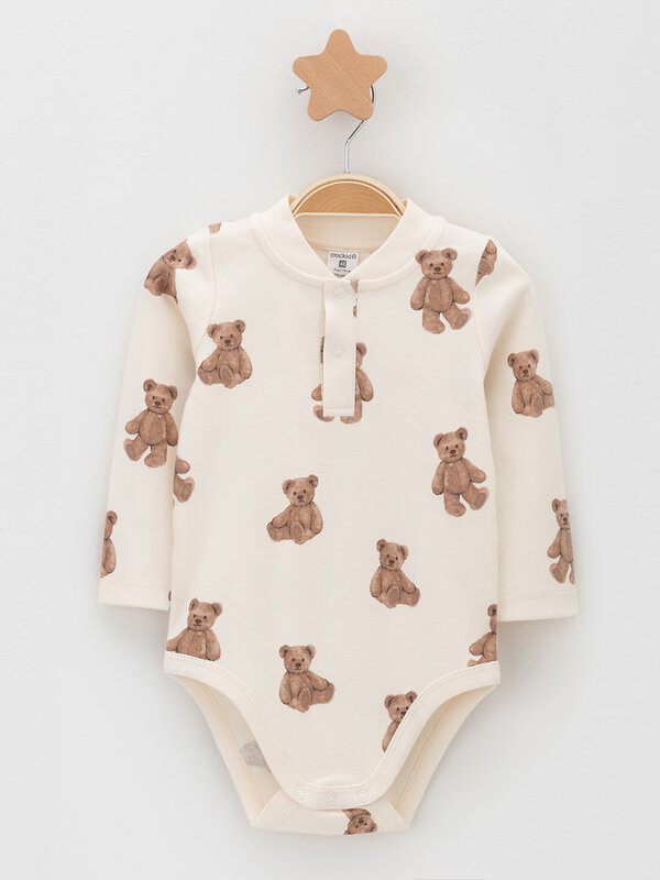 CROCKID Боди 574157 К 6542-2уп бежевый