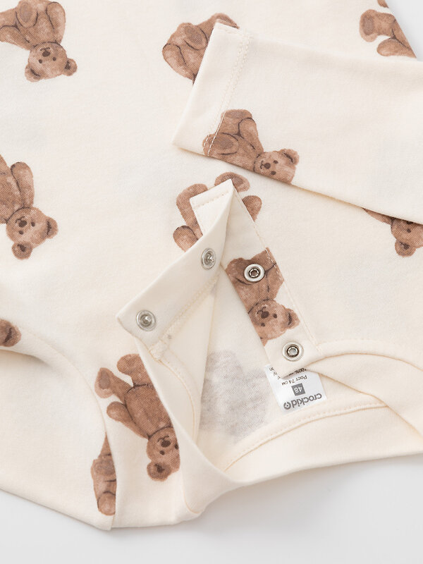 CROCKID Боди 574157 К 6542-2уп бежевый