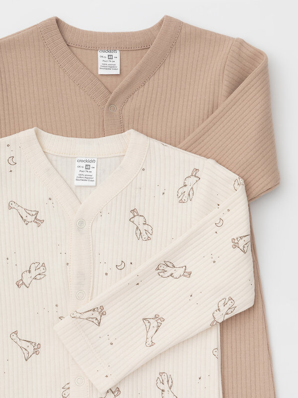 CROCKID Комбинезон 574159 К 6523-2уп бежевый