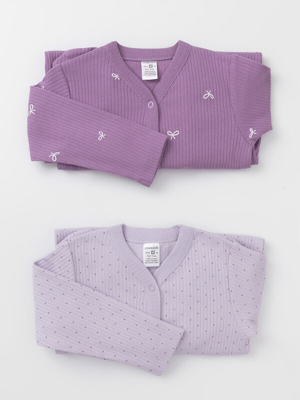 CROCKID Комбинезон 574164 К 6523-2уп фиолетовый