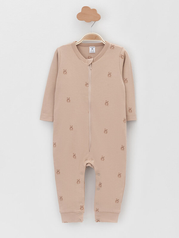 CROCKID Комбинезон 574171 К 6522-2уп бежевый