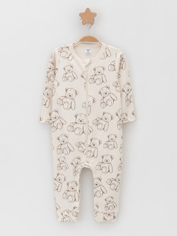 CROCKID Комбинезон 574171 К 6522-2уп бежевый