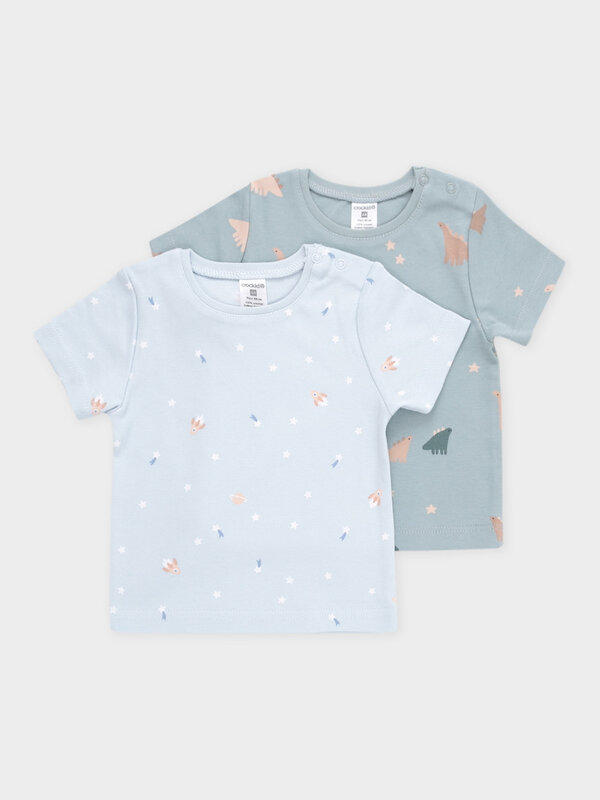 CROCKID Футболка 574172 К 301156-2уп голубой