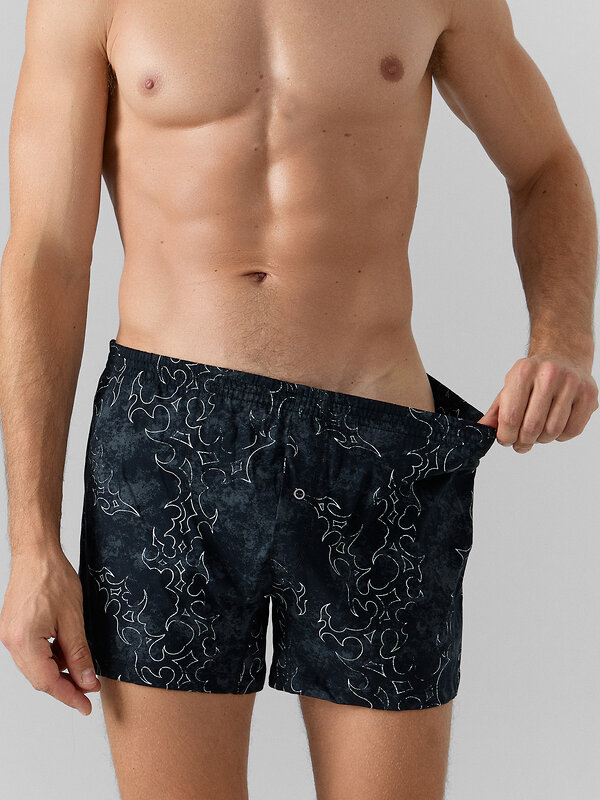 MARK FORMELLE Трусы 574190 411152 разводы на черном