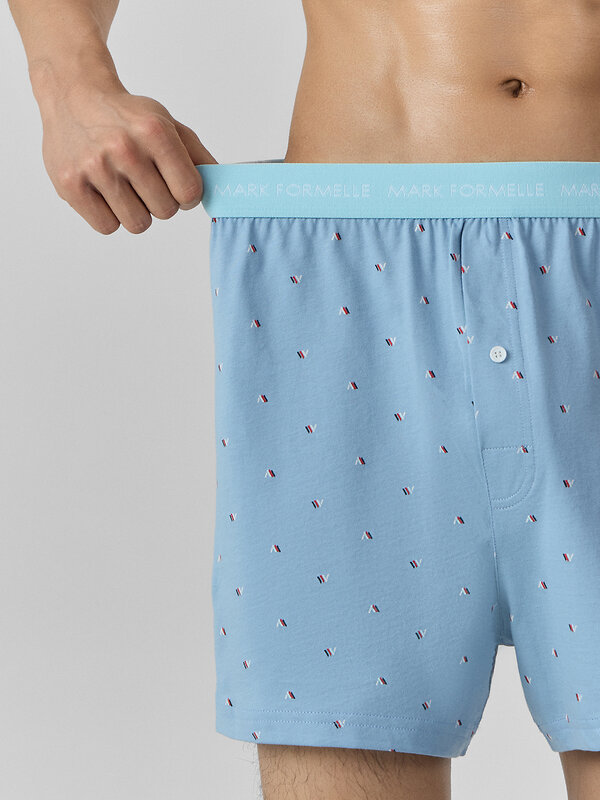 MARK FORMELLE Трусы 574198 411222 узор на пыльно -голубом