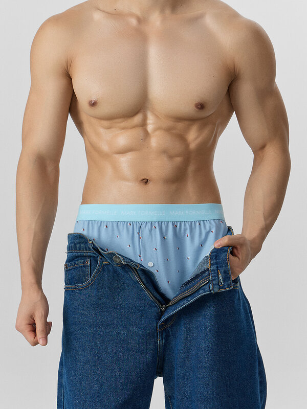 MARK FORMELLE Трусы 574198 411222 узор на пыльно -голубом