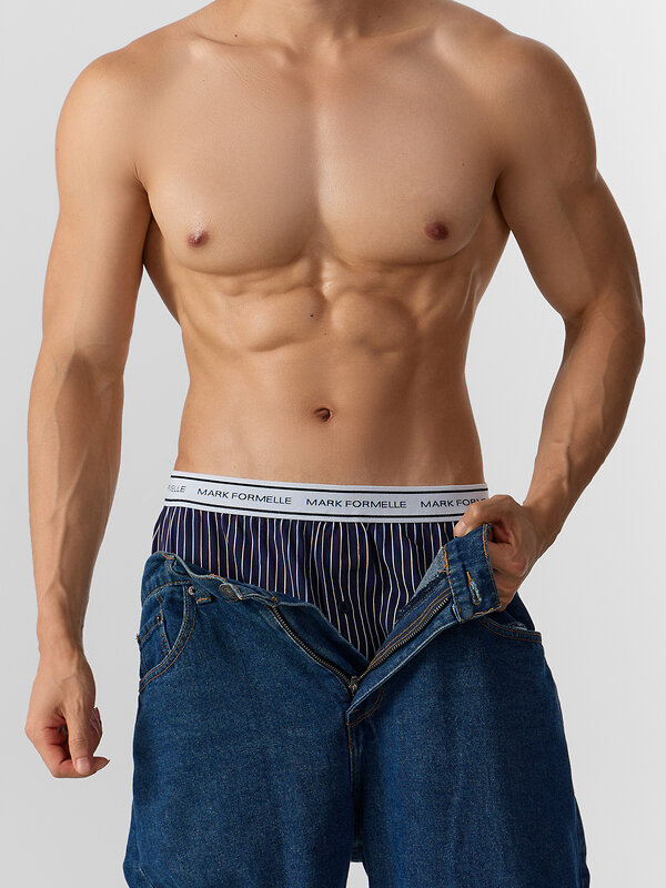 MARK FORMELLE Трусы 574199 411222 св.голубая полоска на т.синем