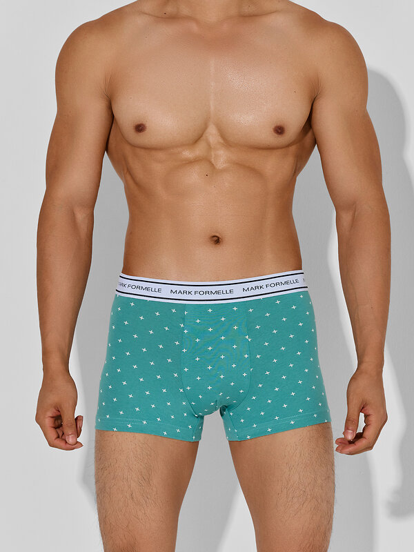 MARK FORMELLE Трусы 574208 411228-2 узор на персидском зеленом +черный