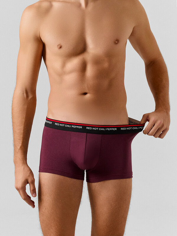 MARK FORMELLE Трусы 574210 411215-2 винный +перчики на черном