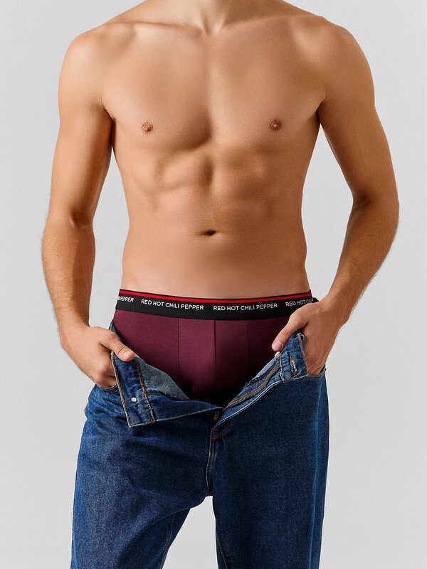 MARK FORMELLE Трусы 574210 411215-2 винный +перчики на черном