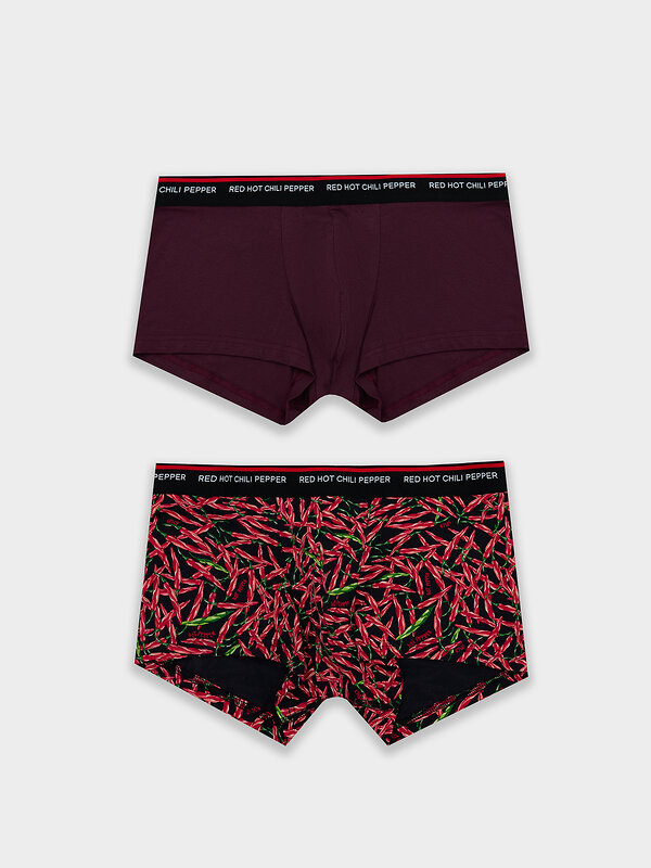 MARK FORMELLE Трусы 574210 411215-2 винный +перчики на черном