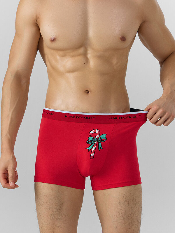 MARK FORMELLE Трусы 574211 411228-2 красный +маленькие леденцы на т.синем