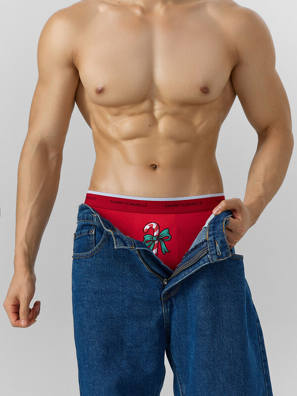MARK FORMELLE Трусы 574211 411228-2 красный +маленькие леденцы на т.синем