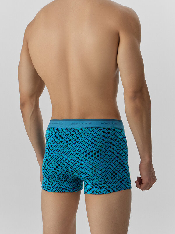 MARK FORMELLE Трусы 574214 411228-2 узор на св.бирюзовом +черный