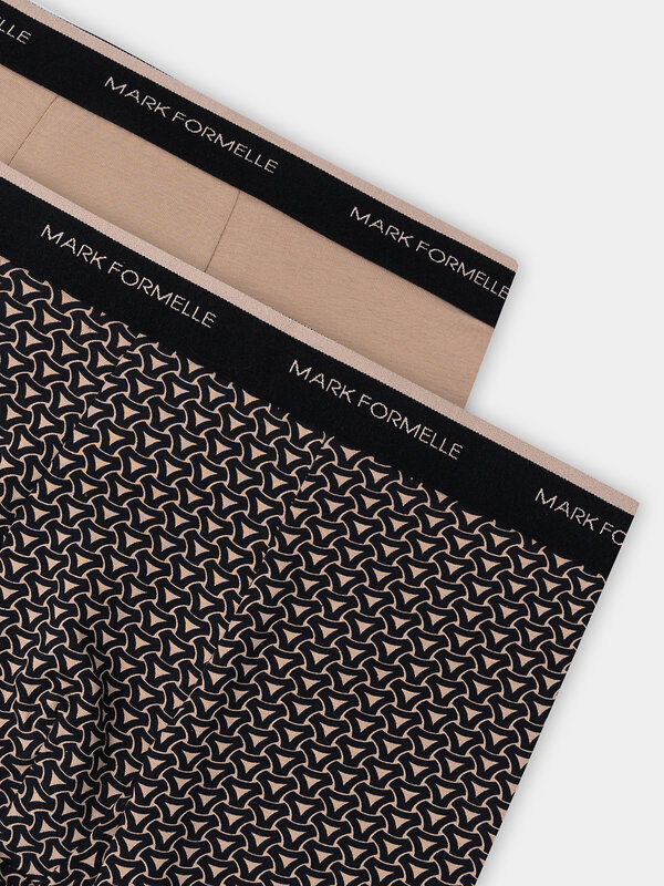 MARK FORMELLE Трусы 574222 411228-2 беж узор на черном +бежевый