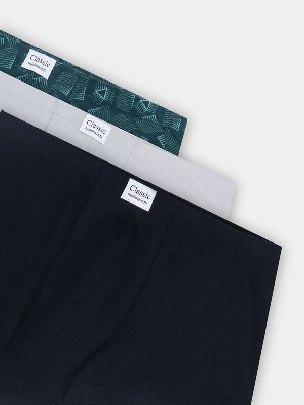 MARK FORMELLE Трусы 574223 411122-3 узор на атлантике +св.серый +черный