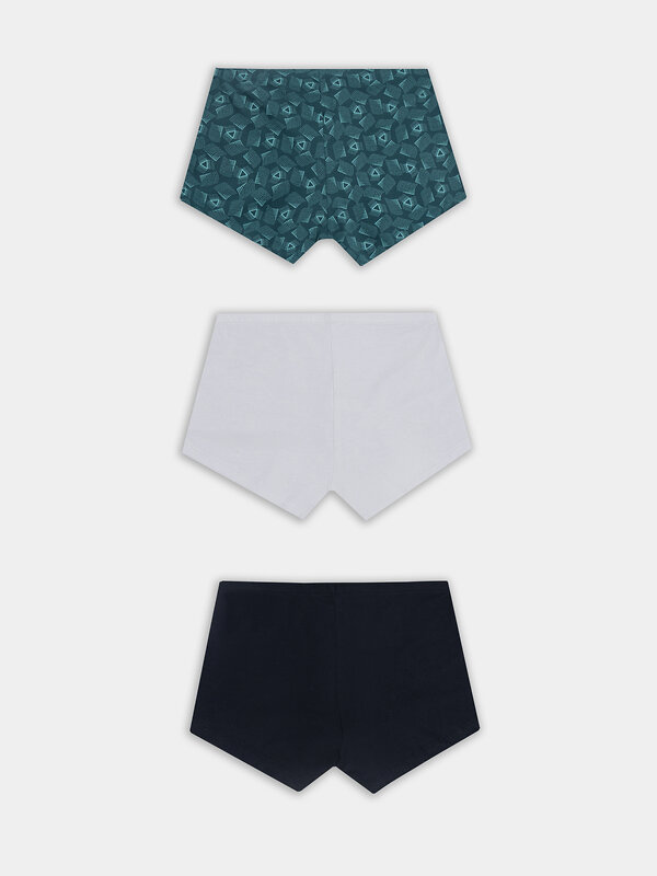 MARK FORMELLE Трусы 574223 411122-3 узор на атлантике +св.серый +черный