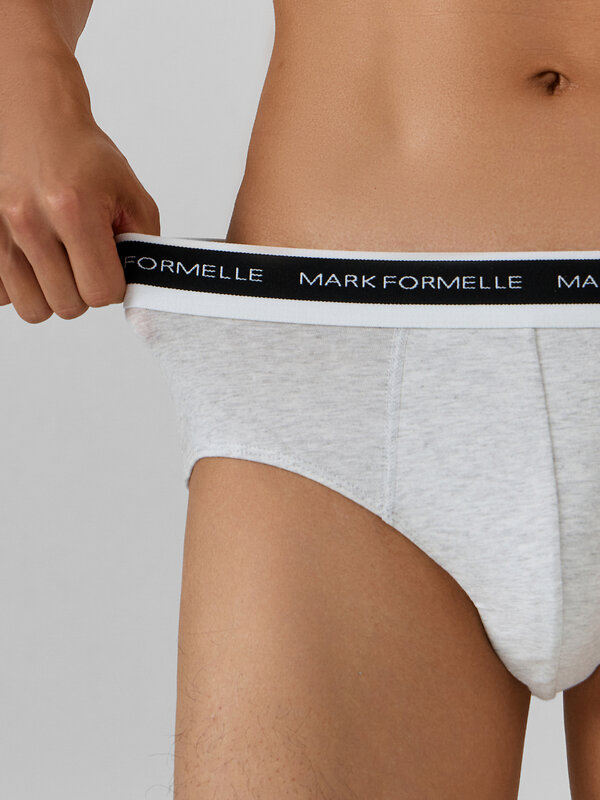 MARK FORMELLE Трусы 574227 411170-3 серый меланж+шторм +черный