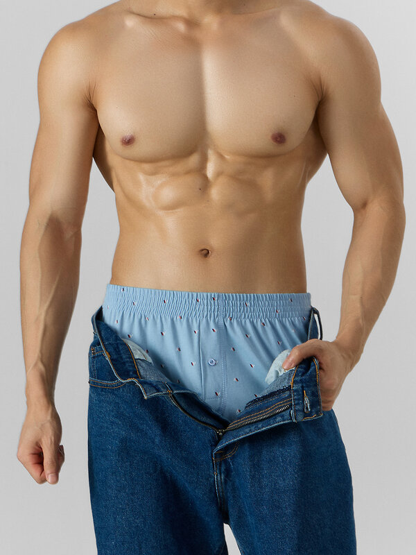 MARK FORMELLE Трусы 574231 411152-3 узор на п.голубом + узор на гл.синем +узор на черном