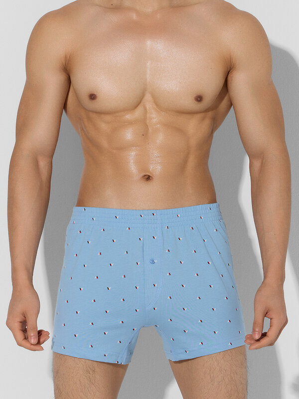 MARK FORMELLE Трусы 574231 411152-3 узор на п.голубом + узор на гл.синем +узор на черном