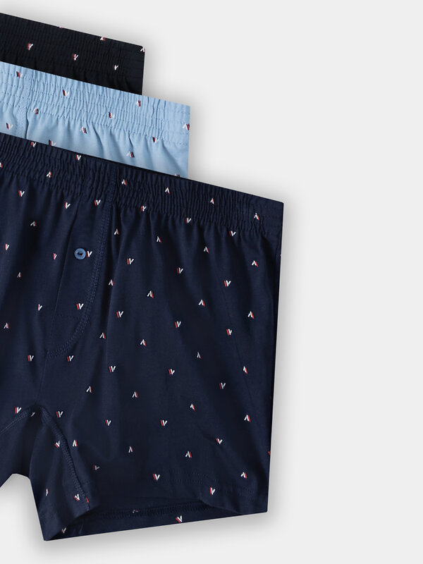 MARK FORMELLE Трусы 574231 411152-3 узор на п.голубом + узор на гл.синем +узор на черном