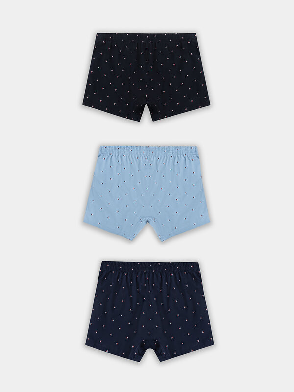 MARK FORMELLE Трусы 574231 411152-3 узор на п.голубом + узор на гл.синем +узор на черном