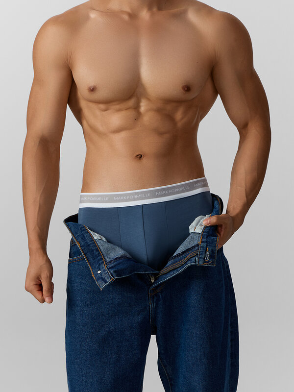 MARK FORMELLE Трусы 574236 411124-3 серый меланж+шторм +море