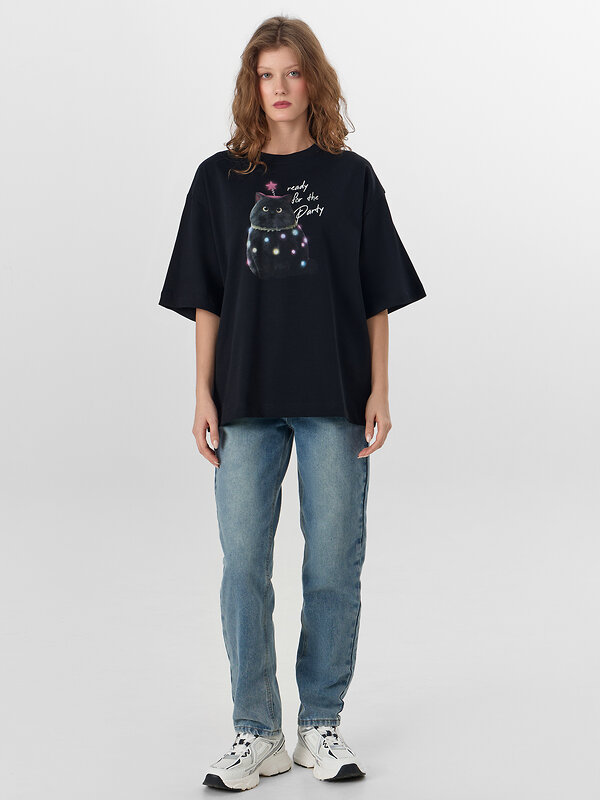 MARK FORMELLE Футболка 574240 112961 черный +печать