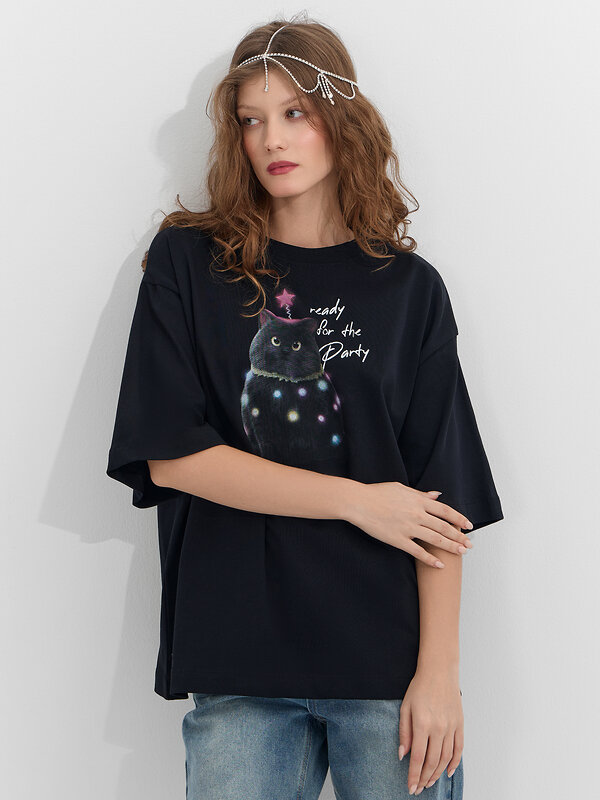 MARK FORMELLE Футболка 574240 112961 черный +печать