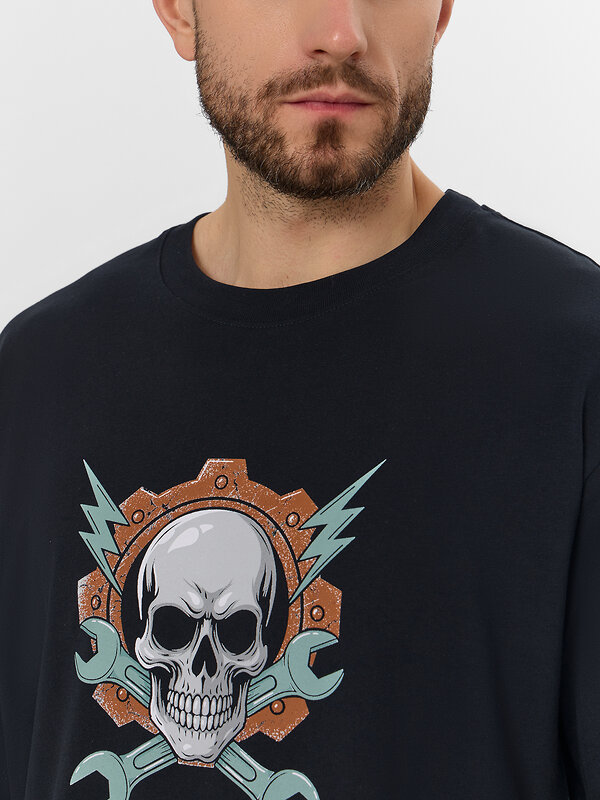 MARK FORMELLE Футболка 574244 111858 черный +печать