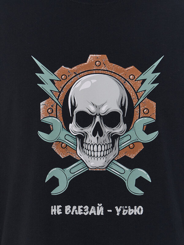 MARK FORMELLE Футболка 574244 111858 черный +печать