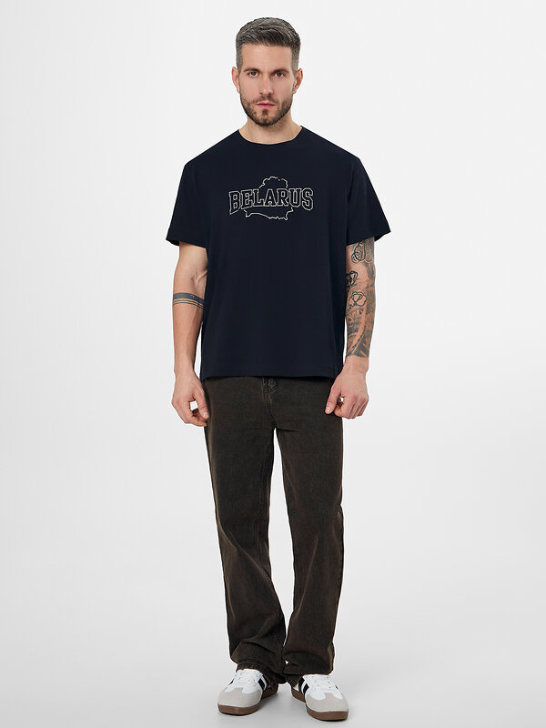 MARK FORMELLE Футболка 574248 111935 черный +печать